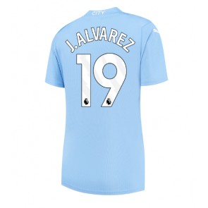 Manchester City Julian Alvarez #19 Hemmatröja Dam 2023-24 Kortärmad